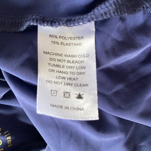 Smith & Quinn women's small blue and white short sleeve pullover polo top - Picture 11 of 11